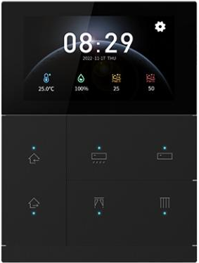 GVS S-series keypad KNX touch panel